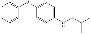 N-(2-methylpropyl)-4-phenoxyaniline 구조식 이미지