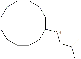 N-(2-methylpropyl)cyclododecanamine 구조식 이미지