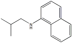 N-(2-methylpropyl)naphthalen-1-amine 구조식 이미지