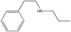 N-(2-phenylethyl)-N-propylamine 구조식 이미지