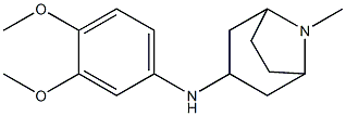 N-(3,4-dimethoxyphenyl)-8-methyl-8-azabicyclo[3.2.1]octan-3-amine Structure