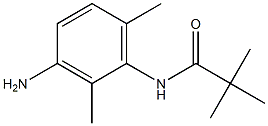 N-(3-amino-2,6-dimethylphenyl)-2,2-dimethylpropanamide 구조식 이미지