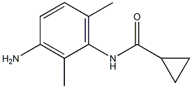 N-(3-amino-2,6-dimethylphenyl)cyclopropanecarboxamide 구조식 이미지