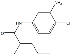 N-(3-amino-4-chlorophenyl)-2-methylpentanamide 구조식 이미지