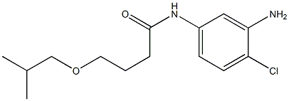 N-(3-amino-4-chlorophenyl)-4-(2-methylpropoxy)butanamide Structure