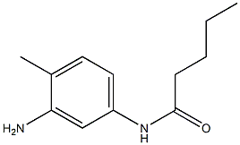 N-(3-amino-4-methylphenyl)pentanamide Structure