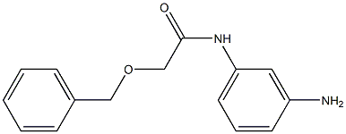 N-(3-aminophenyl)-2-(benzyloxy)acetamide Structure