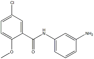 N-(3-aminophenyl)-5-chloro-2-methoxybenzamide Structure