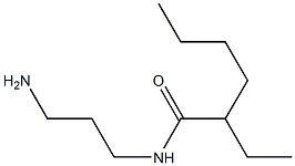 N-(3-aminopropyl)-2-ethylhexanamide 구조식 이미지