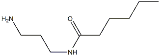 N-(3-aminopropyl)hexanamide 구조식 이미지