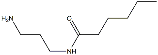 N-(3-aminopropyl)hexanamide Structure