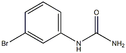 N-(3-bromophenyl)urea 구조식 이미지