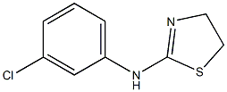 N-(3-chlorophenyl)-4,5-dihydro-1,3-thiazol-2-amine Structure