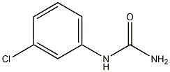 N-(3-chlorophenyl)urea 구조식 이미지