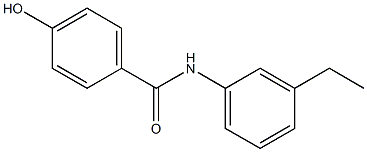 N-(3-ethylphenyl)-4-hydroxybenzamide Structure