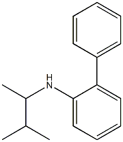 N-(3-methylbutan-2-yl)-2-phenylaniline 구조식 이미지