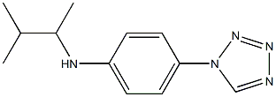 N-(3-methylbutan-2-yl)-4-(1H-1,2,3,4-tetrazol-1-yl)aniline Structure