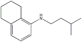 N-(3-methylbutyl)-5,6,7,8-tetrahydronaphthalen-1-amine Structure