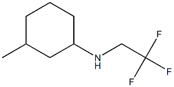 N-(3-methylcyclohexyl)-N-(2,2,2-trifluoroethyl)amine Structure