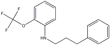 N-(3-phenylpropyl)-2-(trifluoromethoxy)aniline Structure