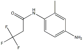 N-(4-amino-2-methylphenyl)-3,3,3-trifluoropropanamide 구조식 이미지