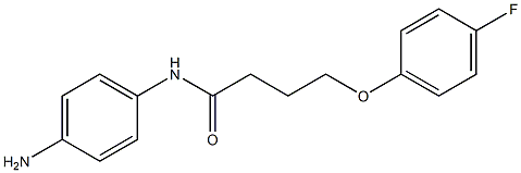 N-(4-aminophenyl)-4-(4-fluorophenoxy)butanamide Structure