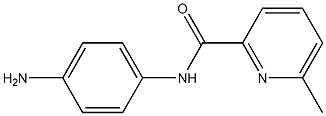N-(4-aminophenyl)-6-methylpyridine-2-carboxamide 구조식 이미지