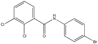 N-(4-bromophenyl)-2,3-dichlorobenzamide 구조식 이미지