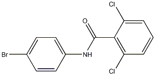 N-(4-bromophenyl)-2,6-dichlorobenzamide Structure