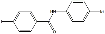 N-(4-bromophenyl)-4-iodobenzamide 구조식 이미지