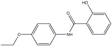 N-(4-ethoxyphenyl)-2-hydroxybenzamide 구조식 이미지