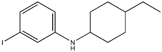 N-(4-ethylcyclohexyl)-3-iodoaniline 구조식 이미지