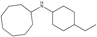 N-(4-ethylcyclohexyl)cyclooctanamine Structure