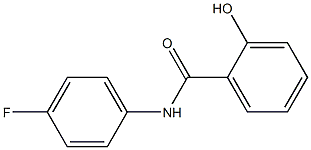 N-(4-fluorophenyl)-2-hydroxybenzamide Structure