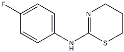 N-(4-fluorophenyl)-5,6-dihydro-4H-1,3-thiazin-2-amine Structure