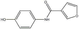 N-(4-hydroxyphenyl)furan-3-carboxamide Structure