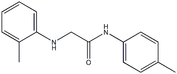 N-(4-methylphenyl)-2-[(2-methylphenyl)amino]acetamide Structure