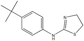 N-(4-tert-butylphenyl)-4,5-dihydro-1,3-thiazol-2-amine Structure