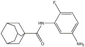 N-(5-amino-2-fluorophenyl)adamantane-1-carboxamide Structure