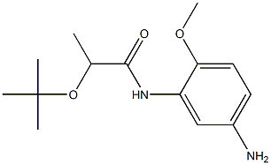 N-(5-amino-2-methoxyphenyl)-2-(tert-butoxy)propanamide 구조식 이미지