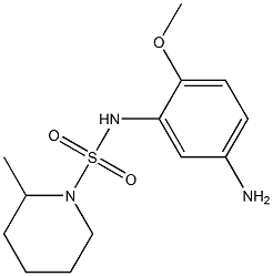 N-(5-amino-2-methoxyphenyl)-2-methylpiperidine-1-sulfonamide 구조식 이미지