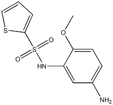 N-(5-amino-2-methoxyphenyl)thiophene-2-sulfonamide Structure