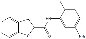 N-(5-amino-2-methylphenyl)-2,3-dihydro-1-benzofuran-2-carboxamide Structure