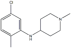 N-(5-chloro-2-methylphenyl)-1-methylpiperidin-4-amine Structure