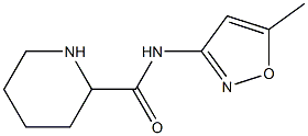 N-(5-methyl-1,2-oxazol-3-yl)piperidine-2-carboxamide Structure