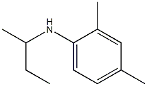 N-(butan-2-yl)-2,4-dimethylaniline 구조식 이미지