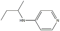 N-(butan-2-yl)pyridin-4-amine 구조식 이미지