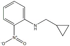 N-(cyclopropylmethyl)-2-nitroaniline 구조식 이미지