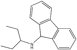 N-(pentan-3-yl)-9H-fluoren-9-amine 구조식 이미지