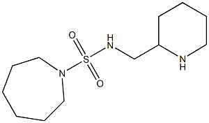 N-(piperidin-2-ylmethyl)azepane-1-sulfonamide 구조식 이미지